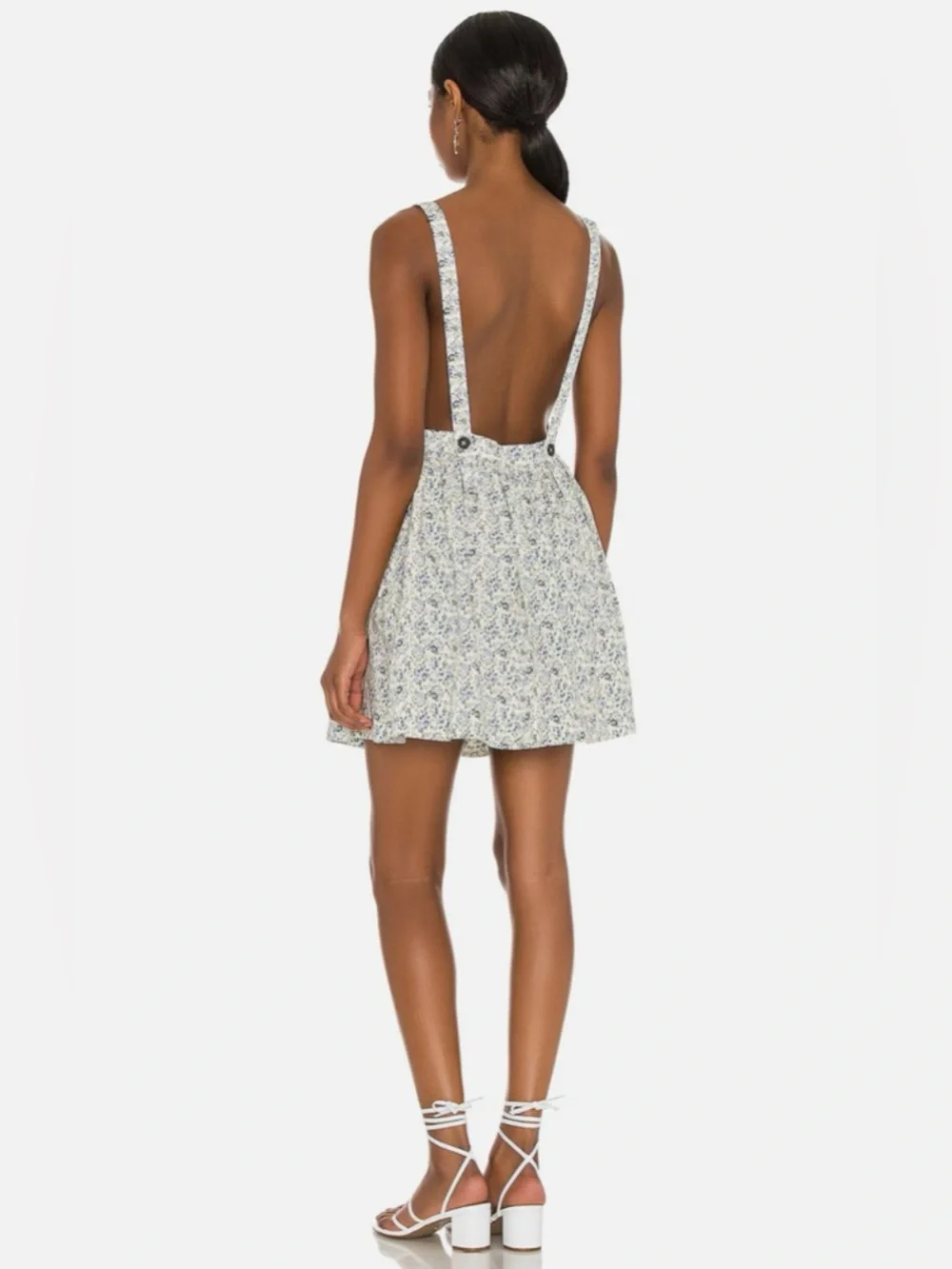 Free People Petunia Mini Dress in Tea Combo - Picture 2 of 16